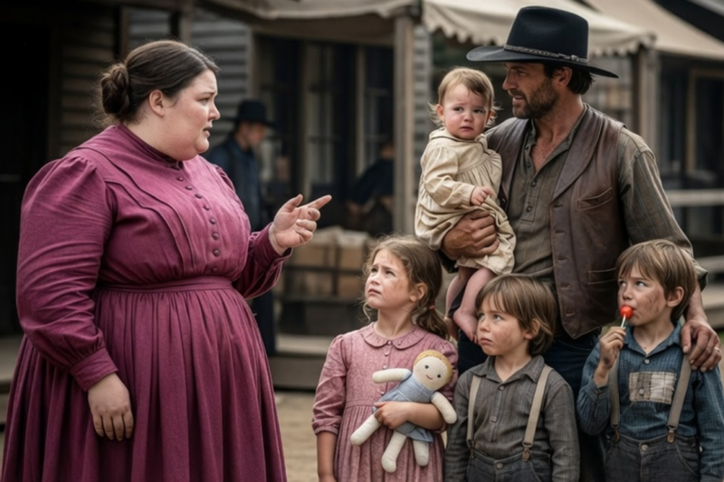 I Am Not Fit for Any Man, The Curvy Woman Said —But I Can Love Your Children.” The Cowboy Went Quiet