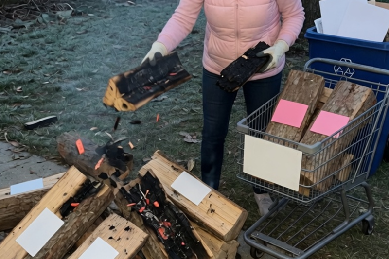 HOA Karen Kept Stealing My Firewood — So I Replaced It with Hollow Logs Filled with Gunpowder!