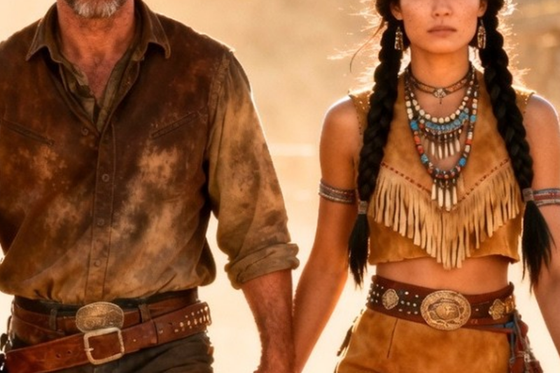 “You Bought Us… Why?” –  Two Apache Sisters Thought The Cowboy Was Their Next Monster, Until Blood, Fire, And Gunsmoke Revealed The Truth