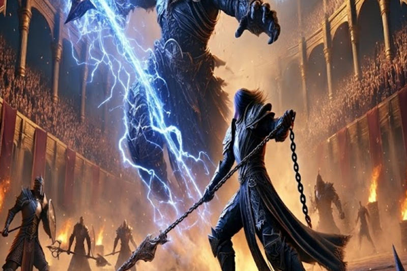 He Thought His Chain Whip Was Just for Show… Until It Electrocuted a 7-Foot Giant in Front of 10,000 Screaming Fans! 😱⚡