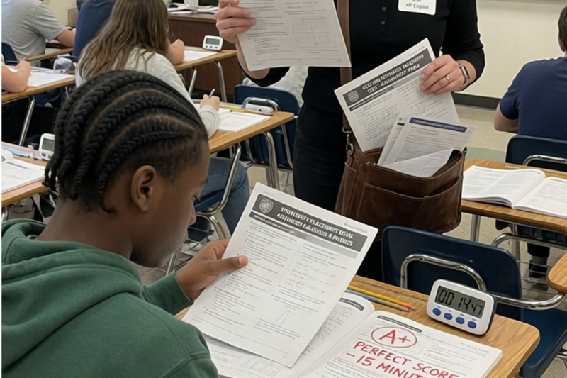 Teacher Swaps Black Child’s Exam With College Test to Sabotage His Scholarship—He Aces It in 15 Mins