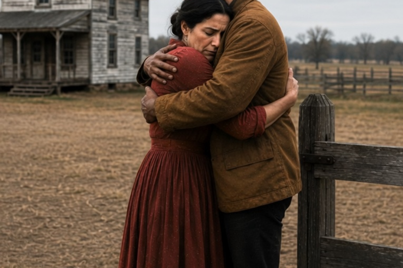 “I’ll Sleep in the Barn,” He Said—But the Widow Set a Place at Her Table