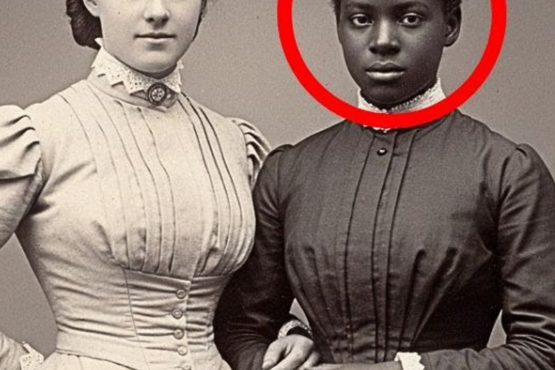 Everyone Believed The Two Girls Were Friends Until Historians Discovered The Shocking Truth Hidden Beneath Her Collar
