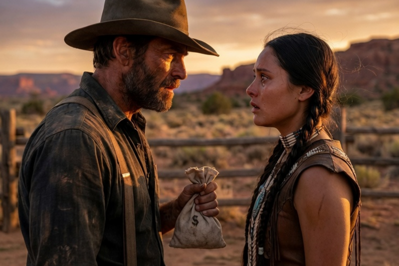 THE RANCHER WHO DEFIED TEXAS FOR AN APACHE WOMAN