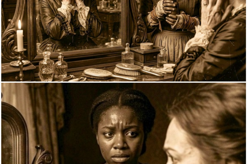 “Do Not Look Into The Mirror” Augusto Witnesses Truth As Mirror Awakens Revealing Hidden Plantation Crimes And Baroness Transformation Complete
