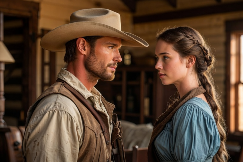 Mail-Order Bride Had Bruises Under Her Dress, The Cowboy Saw Them And Asked “Who Hurt You”