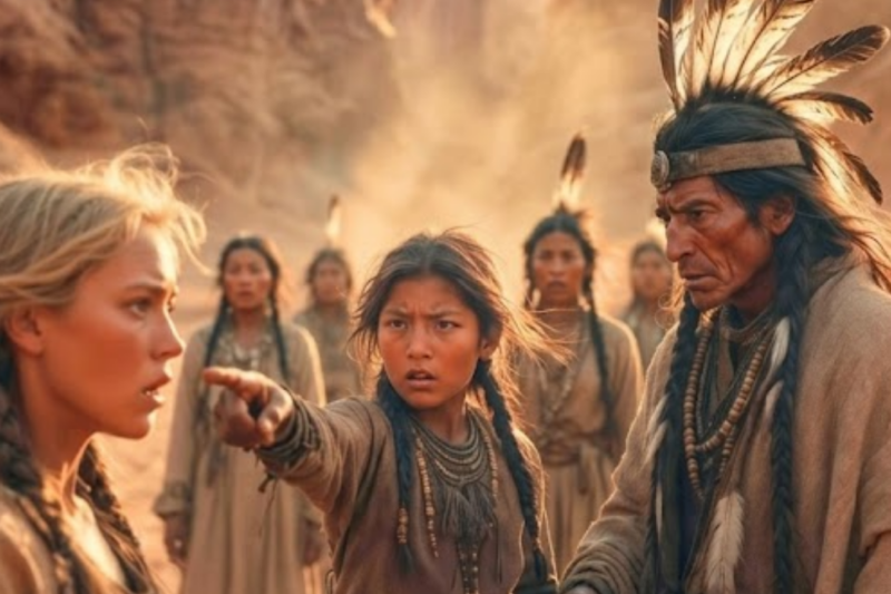 “Her,” The Boy Said. The Apache Tribe Fell Silent As A Captive Woman Became The Chosen Mother No One Expected