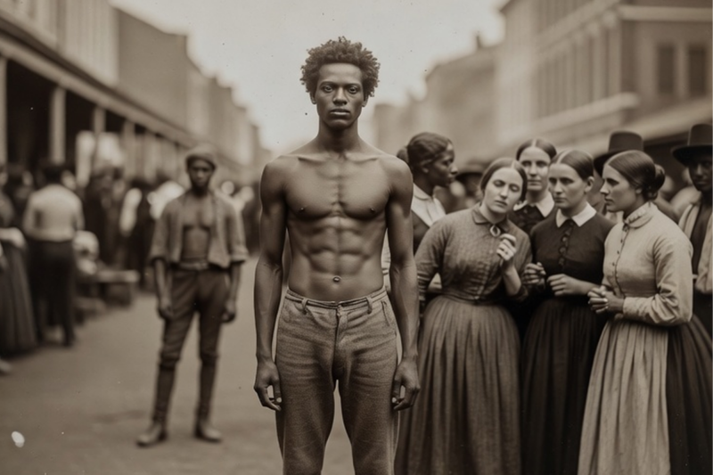 THE IMPOSSIBLE SECRET OF THE MOST HANDSOME MALE SLAVE EVER SOLD IN CHARLESTON – 1850