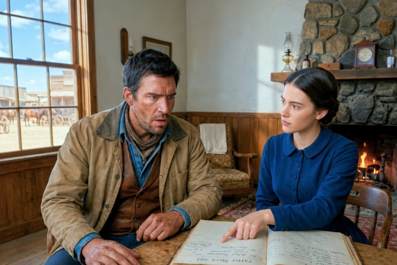 She Arrived to Marry the Broke Rancher — His Books Showed Something Nobody Expected