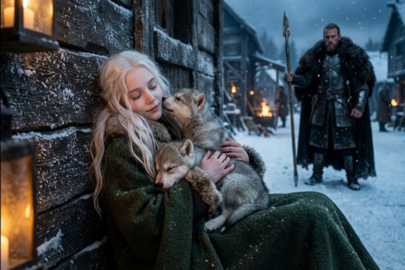 The Alpha King’s Cubs Vanished—Only to Be Found Curled Up on the Omega Girl’s Chest