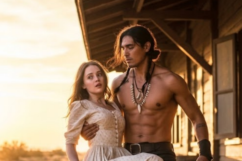“The Girl Stays Alive,” The Outlaw Said Quietly As Evelyn Hid Beside The Man Everyone Feared