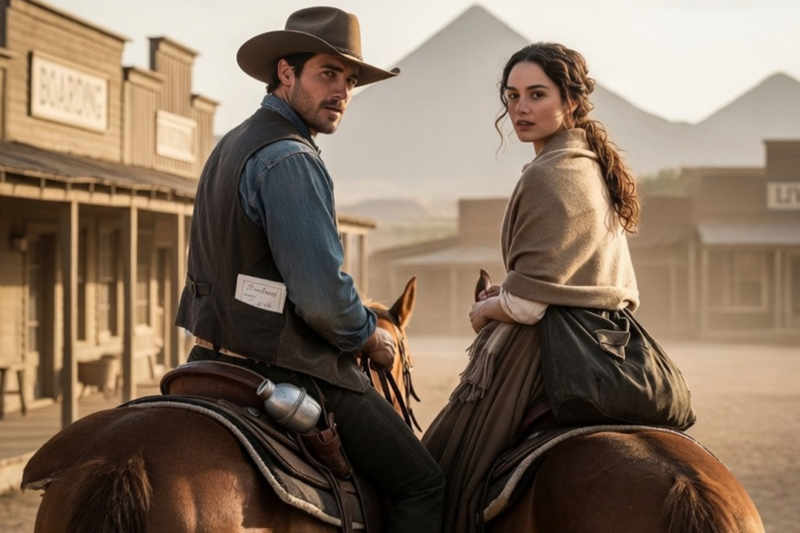 The Cowboy Won a Bride in a Card Game, She Won His Heart Before Sunrise