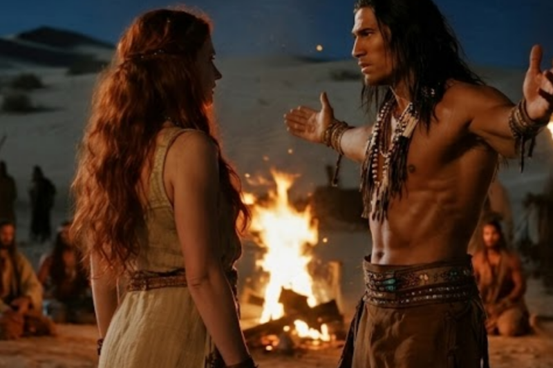 “Kiss Me First,” The Captive Whispered To The Apache Warrior Moments Before He Decided To Spare Her Life