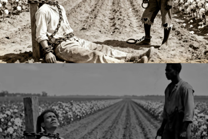 THE MASTER FOUND BEGGING IN HIS OWN IRON SHACKLES — A SLAVE’S BRUTAL JUSTICE