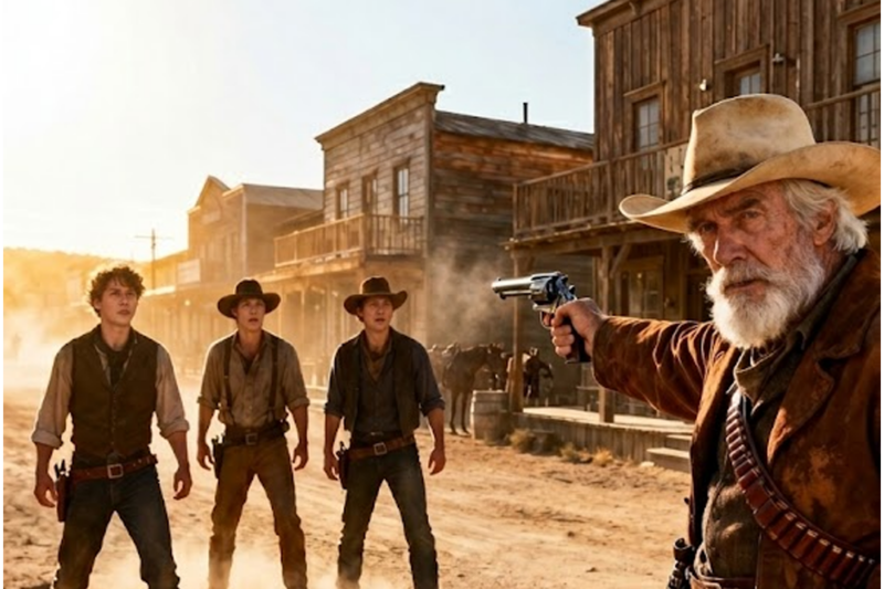 THE QUIET MAN WHO SHOT THREE OUTLAWS DEAD