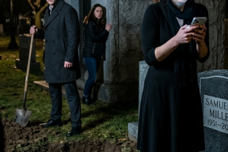 The Grave That Whispered Truth: My Dead Father’s Message Saved Me from a Traitor Husband
