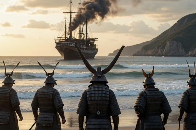 40,000 Mongol Invaders Were Winning… Until Samurai Cut Anchor Ropes at Midnight and the GODS Sent a Divine Storm to Annihilate Their Fleet!