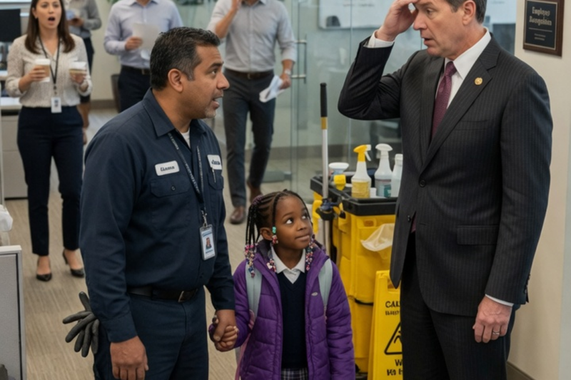 CEO Hears Single Dad Janitor Speak 9 Languages—What He Does Next Leaves Whole Office Stunned