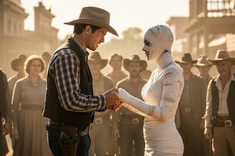 She Arrived Wrapped Like a Mummy — What Lone Rancher Found Underneath, Changed Everything