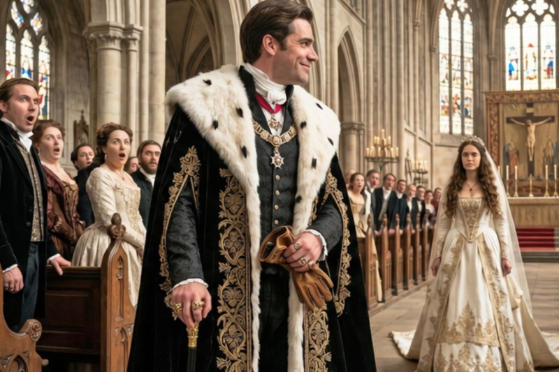 The Duke Ignored His Arranged Bride… Until She Walked Down the Aisle and Gasps Filled the Church…