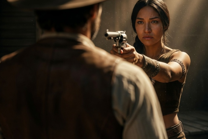 THE APACHE WOMAN WHO SPARED THE RANCHER