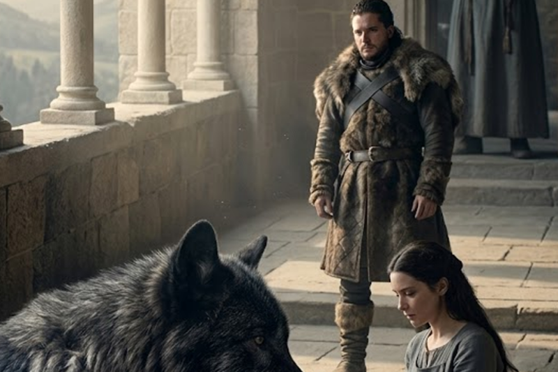 SHE UNTIED A KNOT IN THE BEAST’S MANE THAT HAD CUT TO BONE — THE OLD LUNA HAD TIED IT SIX YEARS AGO