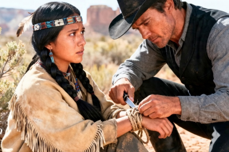 A Silent Rancher Bought the Last Apache Woman—But Gave Her the Freedom She Never Expected