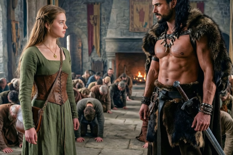 NO WOMAN DARED TO STAND BEFORE THE GIANT ALPHA KING— UNTIL ONE FEARLESS OMEGA STEPPED INTO THE LIGHT