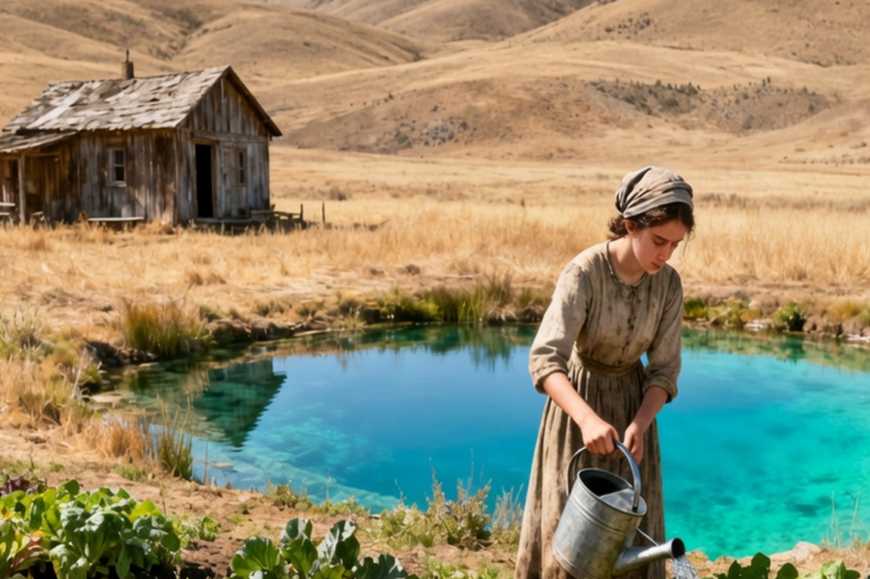 KICKED OUT FROM THE ORPHANAGE, I BOUGHT 1$ LAND WITH EERIE BLUE SPRING—THEN EVERYTHING BEGAN TO GROW