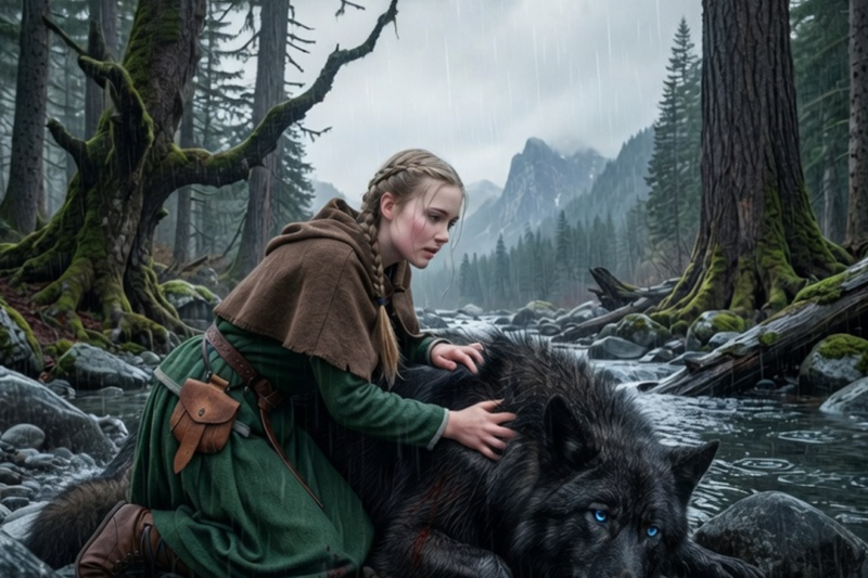 BETRAYED AND POISONED WITH SILVER, THE ALPHA KING WAS SAVED BY A WEAK HUMAN GIRL… NOW HE WILL BURN HER PACK FOR HER!