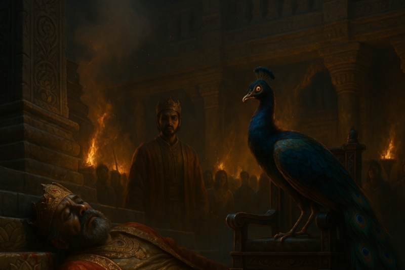 The Peacock That Spoke the Sins of Kings – An Ancient Tale of Power, Betrayal & Destiny