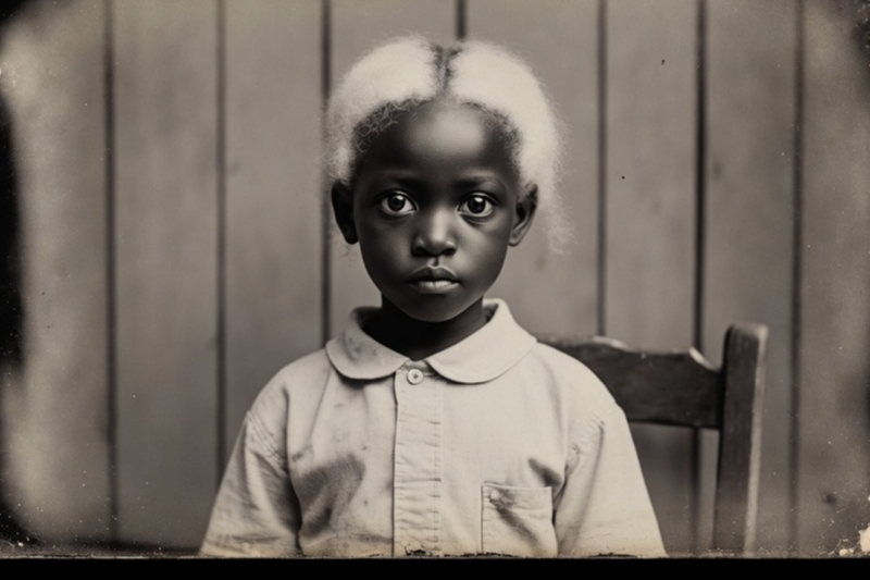 The Bizarre Secret Of The Slave Woman With White Hair Since Birth – Science Had No Explanation