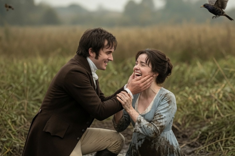 The Duke Found Her Stuck In Creek Mud Laughing Hard — He Fell In Love Before He Pulled Her Free