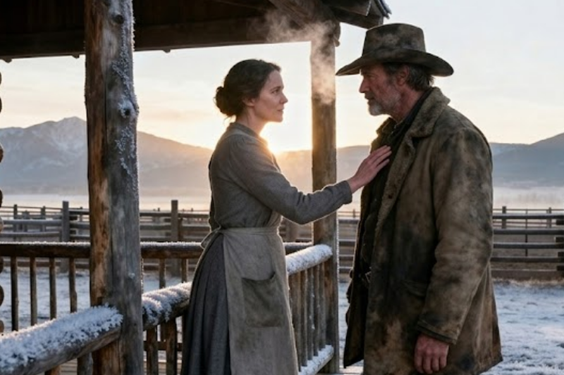 Every Woman Left the Day His Ranch Was Sold — One Stayed and Said, “Then We Start Again Tomorrow.”