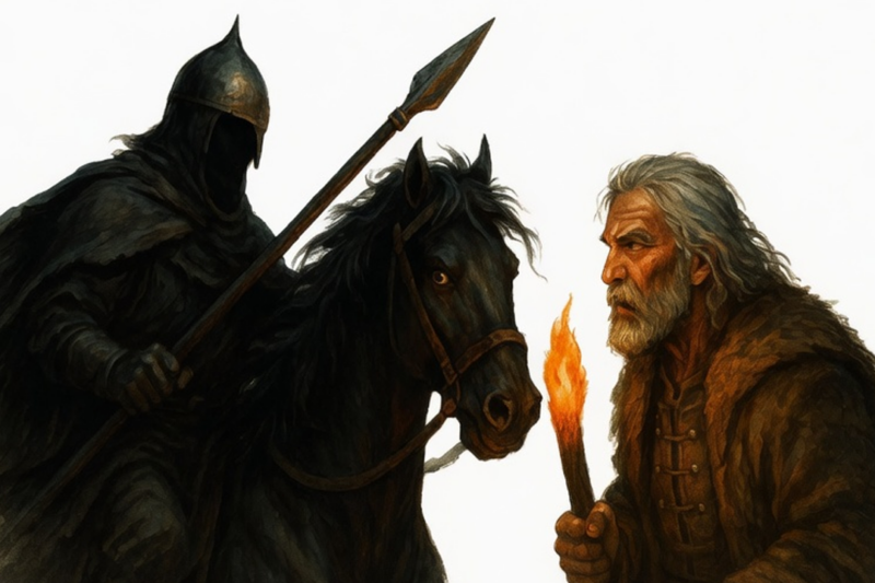 The Rider Who Died Mid Gallop… And Still Rides | Ancient Medieval Dark Fantasy Story