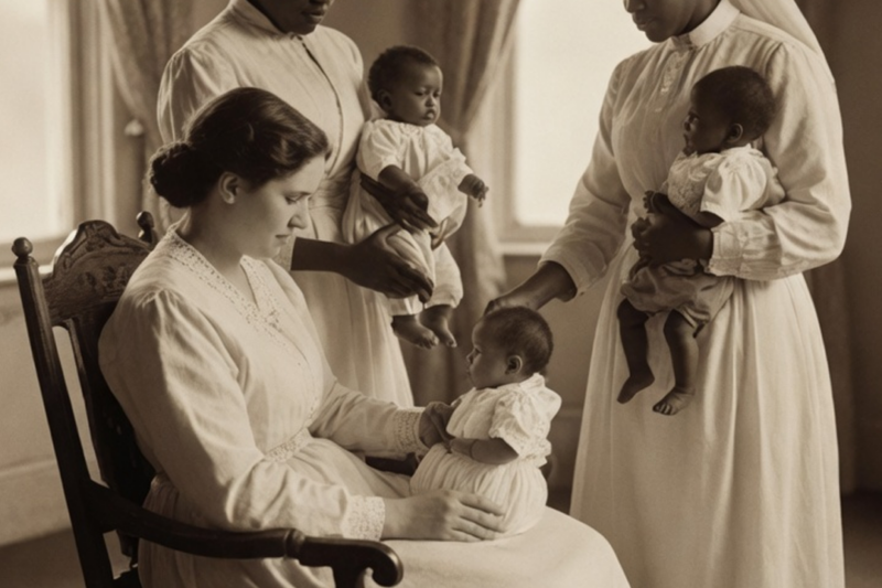 (1802, Virginia) Plantation Wife Had TRIPLETS and Ordered Slave to Hide the DARKEST One