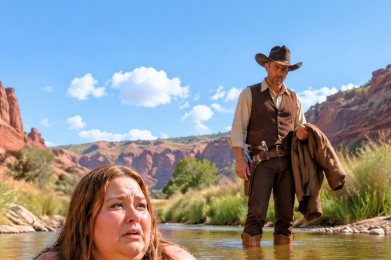 THE FAT WOMAN CRIED, ‘THEY STOLE MY CLOTHES, COWBOY, PLEASE HELP!’