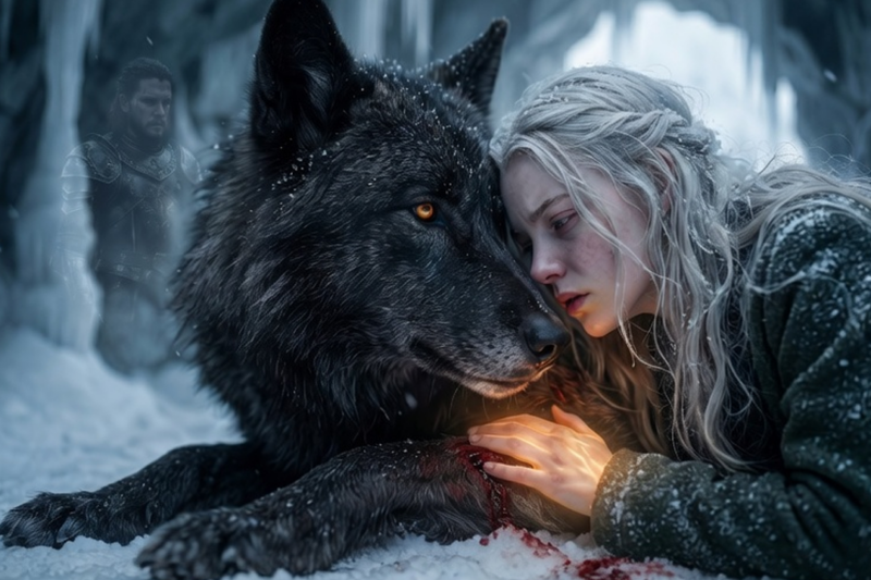 SHE USED HER LAST BREATH TO HEAL HIM—UNAWARE HE WAS THE ALPHA KING