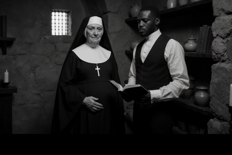 Religious Scandal: 51-Year-Old Nun Got Pregnant by Young Slave and Calls It a Divine Blessing.