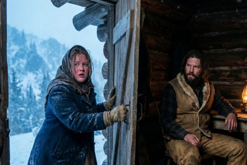 Stranded Obese girl thought she found shelter from the storm, but the rugged mountain man wanted…