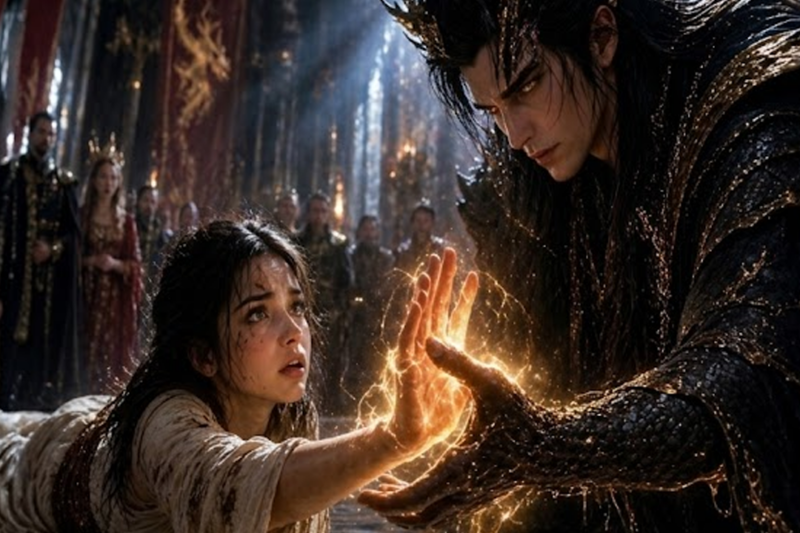 She Touched the Dragon King… and Didn’t Burn | A Dark Fantasy Romance