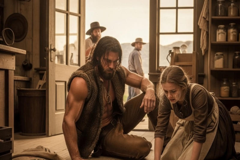 She Was the Girl Who Flinched When Men Came Near—Mountain Man Moved Slowly Until She Felt Safe