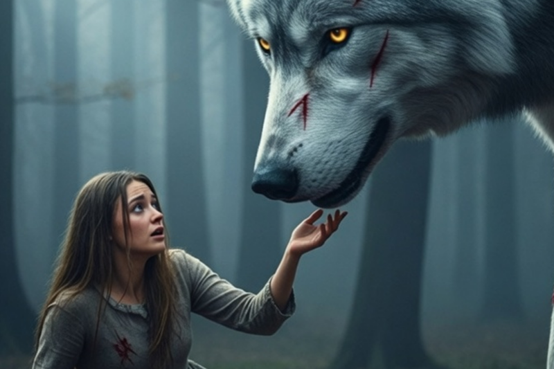 THE PACK OFFERED HER AS A SACRIFICE TO THE CURSED WOLF — HE WAS THE ALPHA KING THEY’D BETRAYED