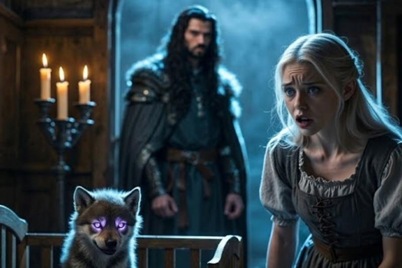 THE ALPHA KING’S PUP KEPT CRYING AT NIGHT — UNTIL THE NEW MAID LOOKED CLOSER AND FROZE