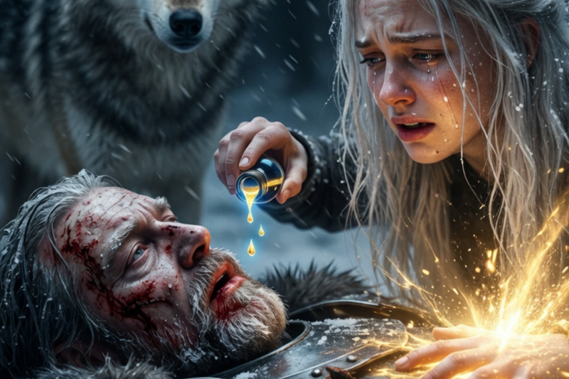 A Starving Omega Used Forgotten Magic to Save the Alpha King’s Dying Pack… l WereWolf Romance l