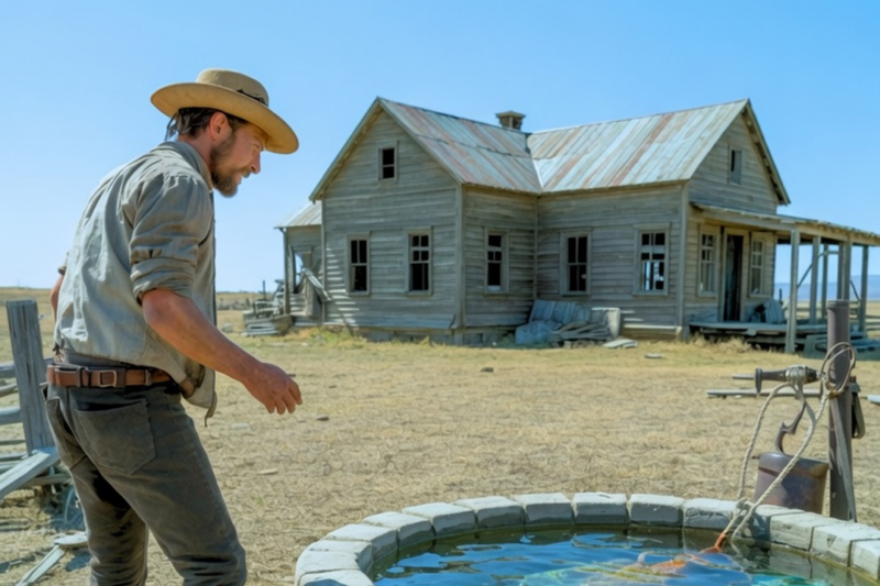 POOR FARMER TOOK OVER A DESERTED RANCH FOR FREE — WHAT HE FOUND IN THE WELL CHANGED HIS LIFE