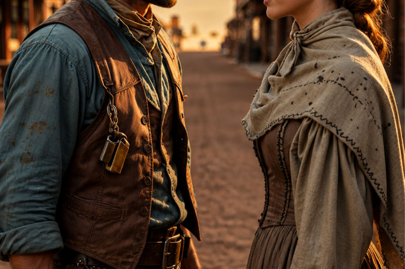 THE MAIL-ORDER BRIDE ARRIVED WITH BRUISES, THE COWBOY SAID, “THOSE WILL BE THE LAST”