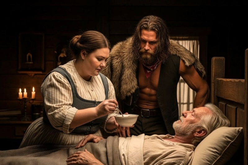 The Mountain Cowboy Rejected Every Thin Bride — Until the Obese Girl Saved His Dying Father