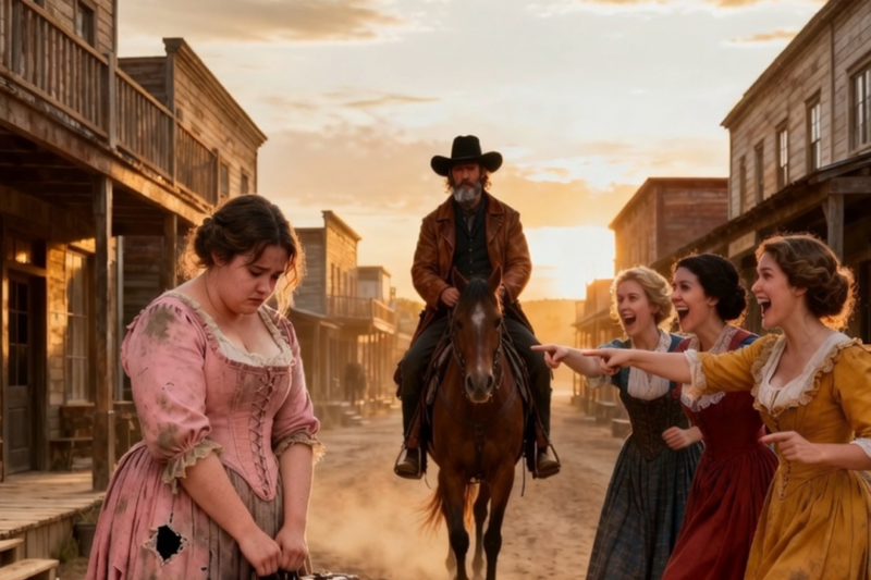 “She’s Bigger Than a Bull” — They Mocked Her Until a Mountain Man Silenced the Town
