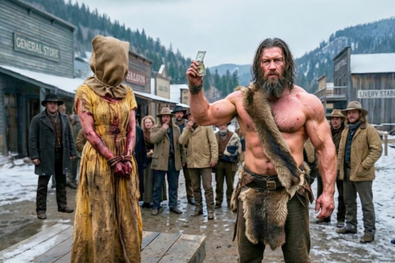 POOR MOUNTAIN MAN PAID $1 FOR HOODED WOMAN — ONE SENTENCE REVEALED HER SECRET